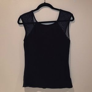 Express Black Tank Top. Medium.